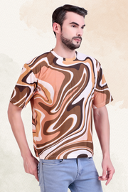 GROOVY WAVES OVERSIZED TSHIRT