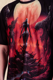 QUEEN OF HELL OVERSIZED TSHIRT