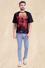 QUEEN OF HELL OVERSIZED TSHIRT