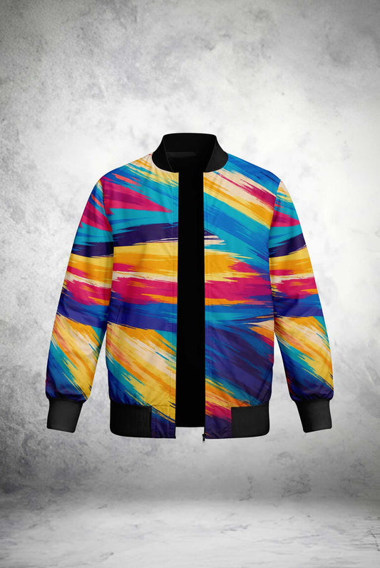 Urban Canvas Bomber Jacket Print it up