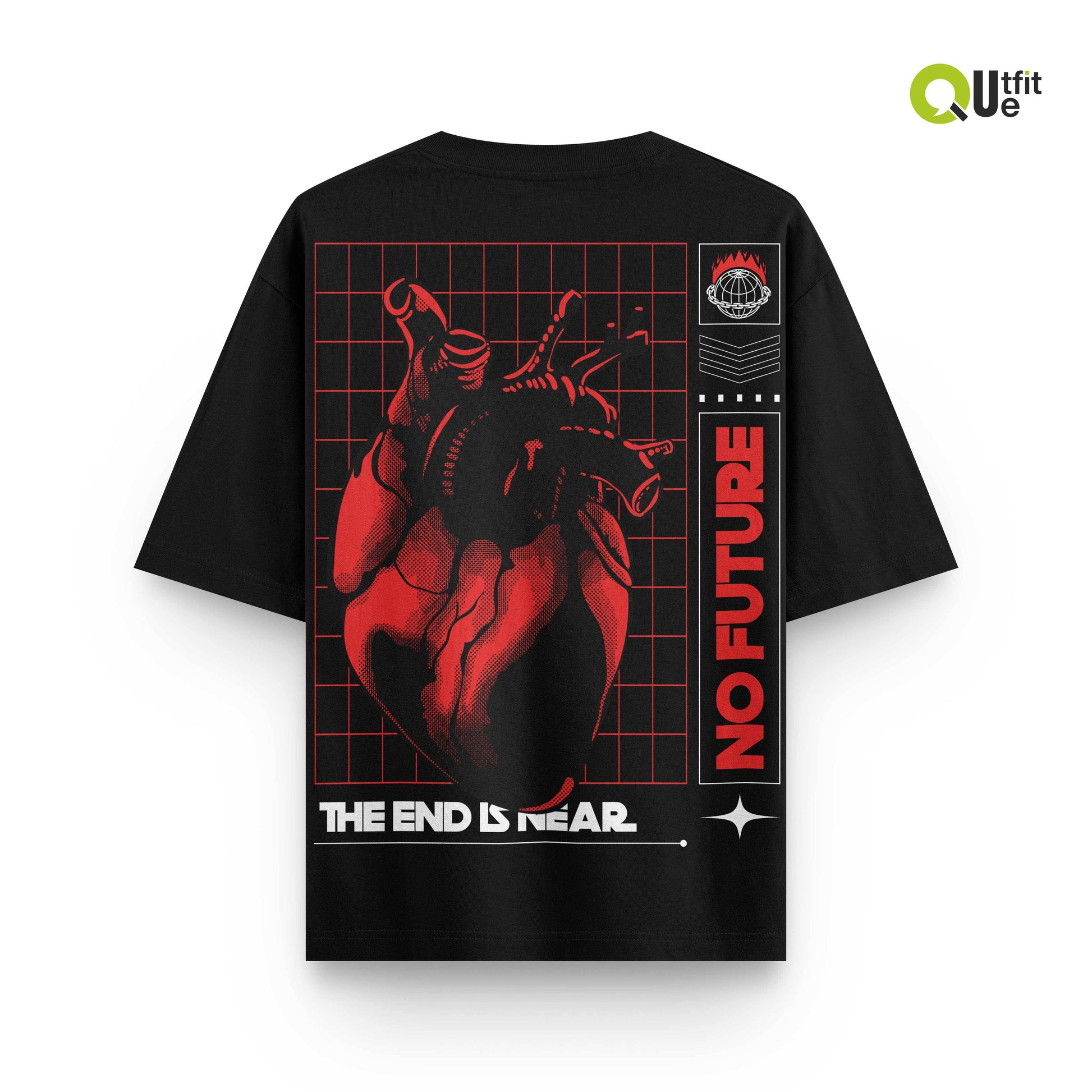 No Future - Oversized T-Shirt - Print it up