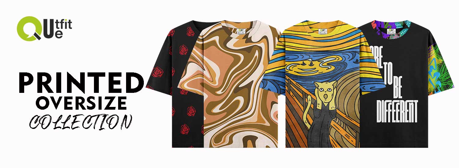 Oversized Printed T-Shirt for Men & Women Outfitque