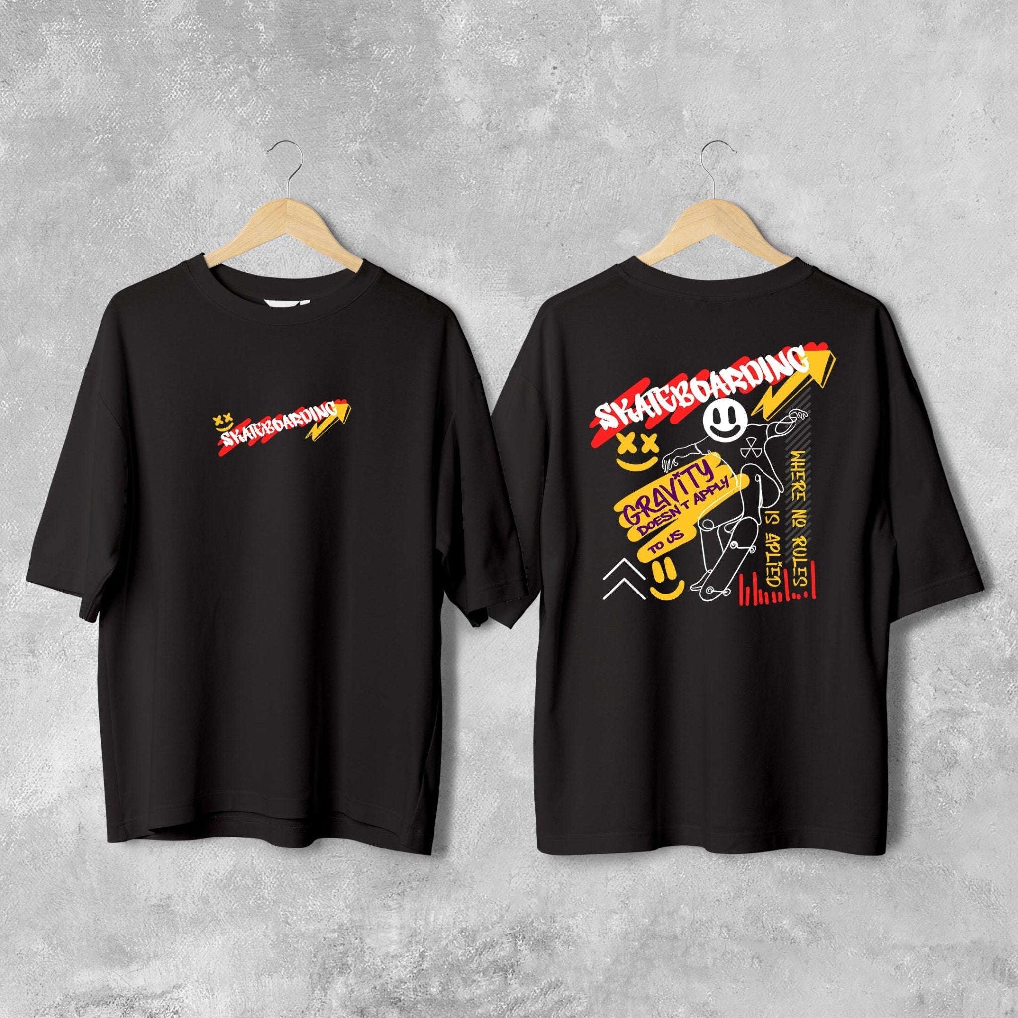 Airborne Ride - Oversized T - Shirt - outfitqueOversize