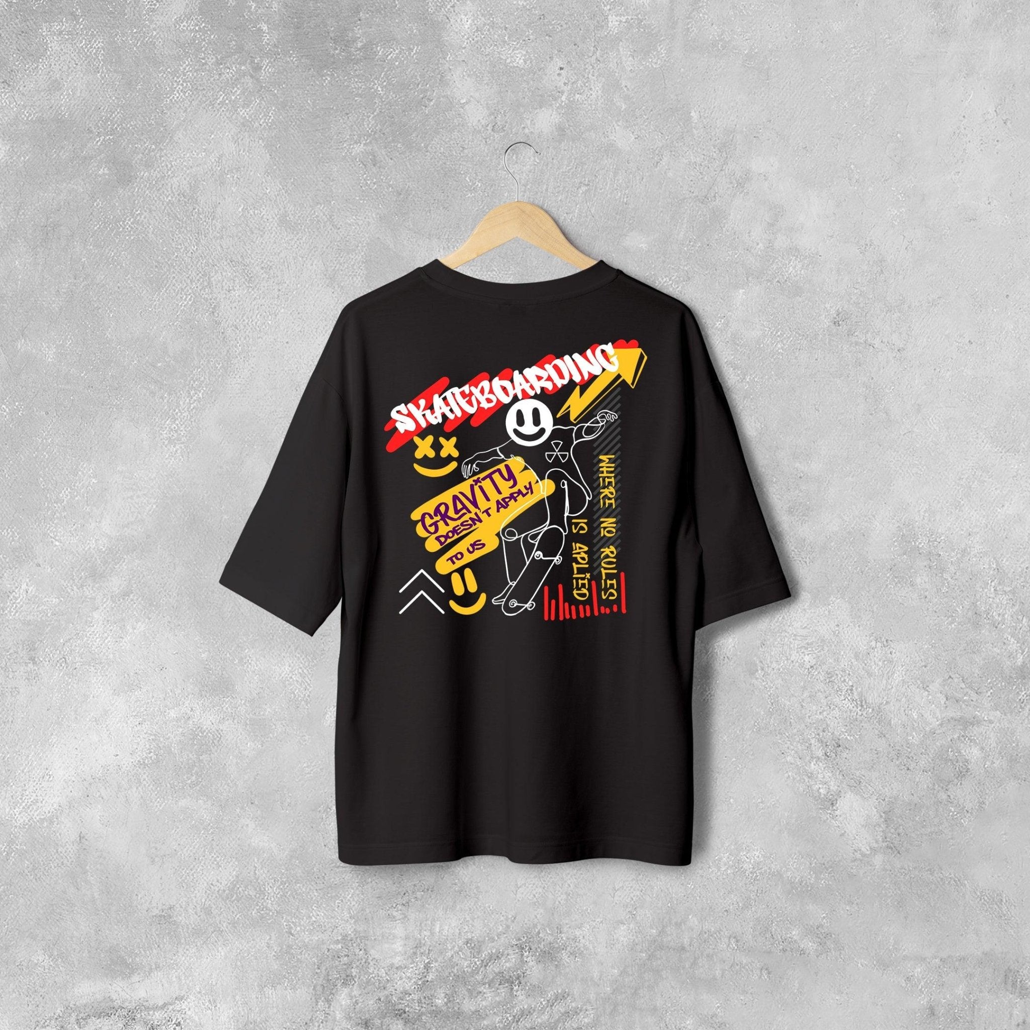 Airborne Ride - Oversized T - Shirt - outfitqueOversize
