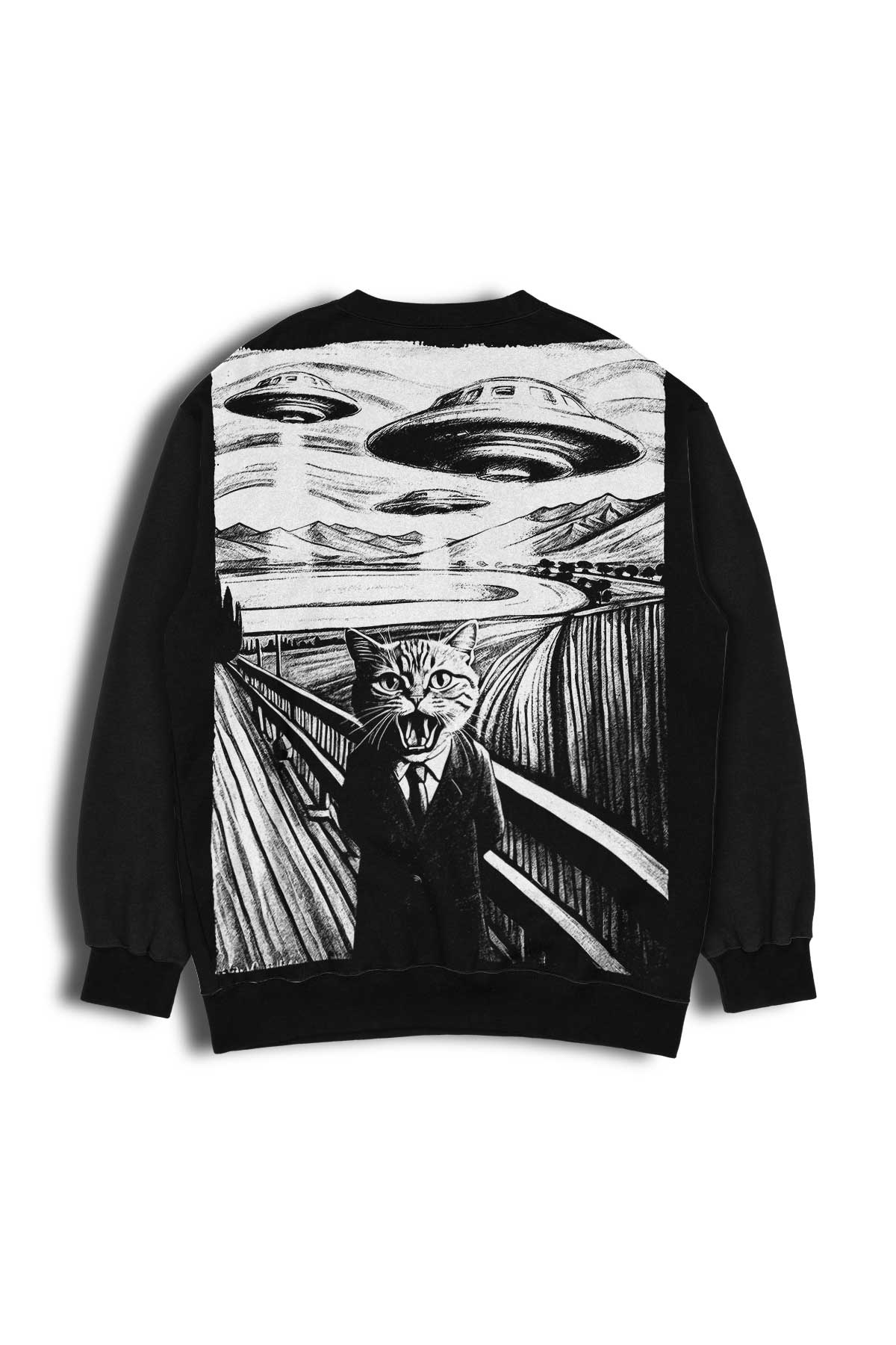 Munch's Meow Sweatshirt (Copy) outfitque