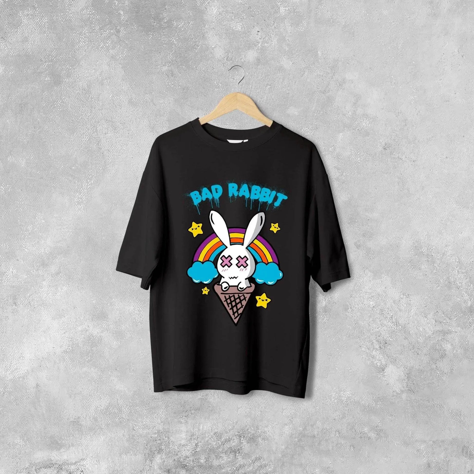 Bad Rabbit - Oversized T-Shirt - Print it up