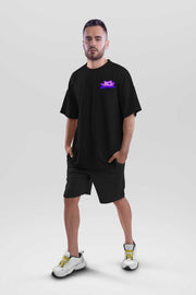 Burning Flower Oversized Tee