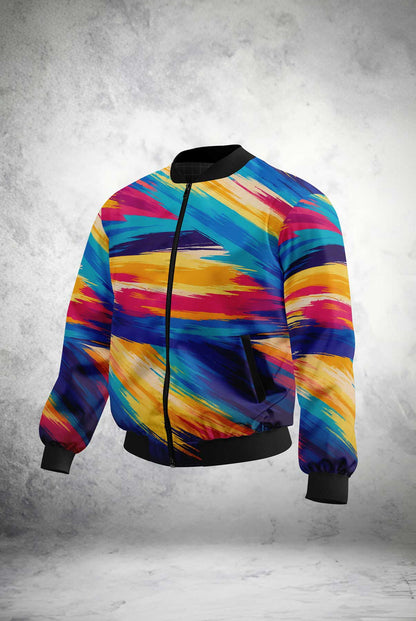 Urban Canvas Bomber Jacket Print it up
