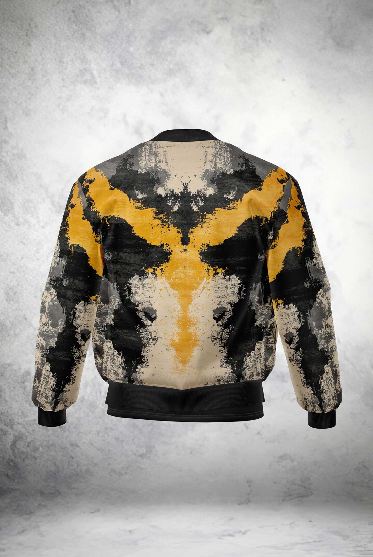 Abstract Bomber Jacket Print it up