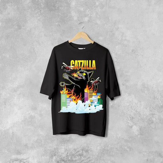 Catzilla 2.0 - Oversized T-Shirt - Print it up