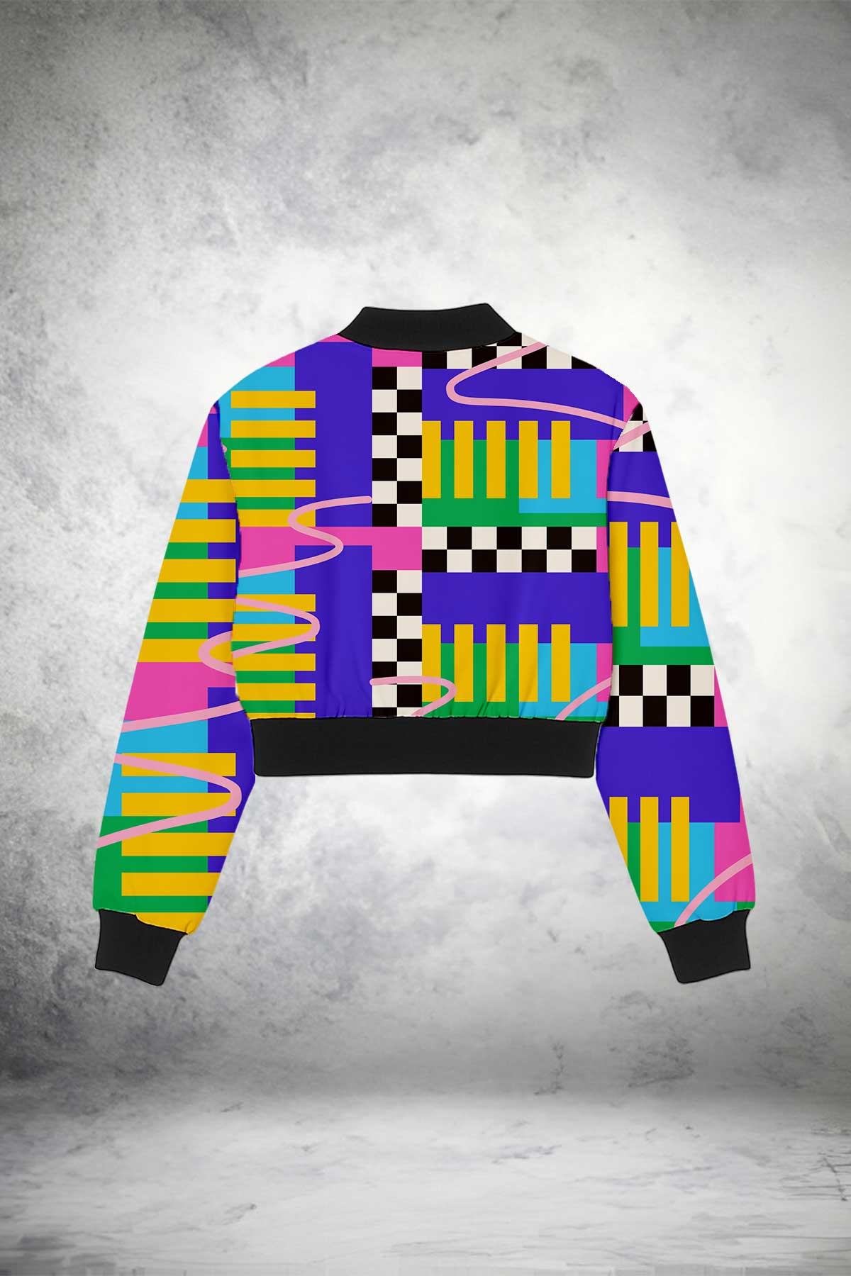 The Memphis Crop Jacket Print it up