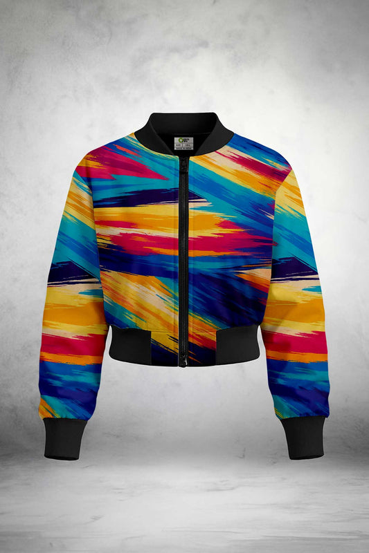 Urban Canvas Crop Jacket Print it up