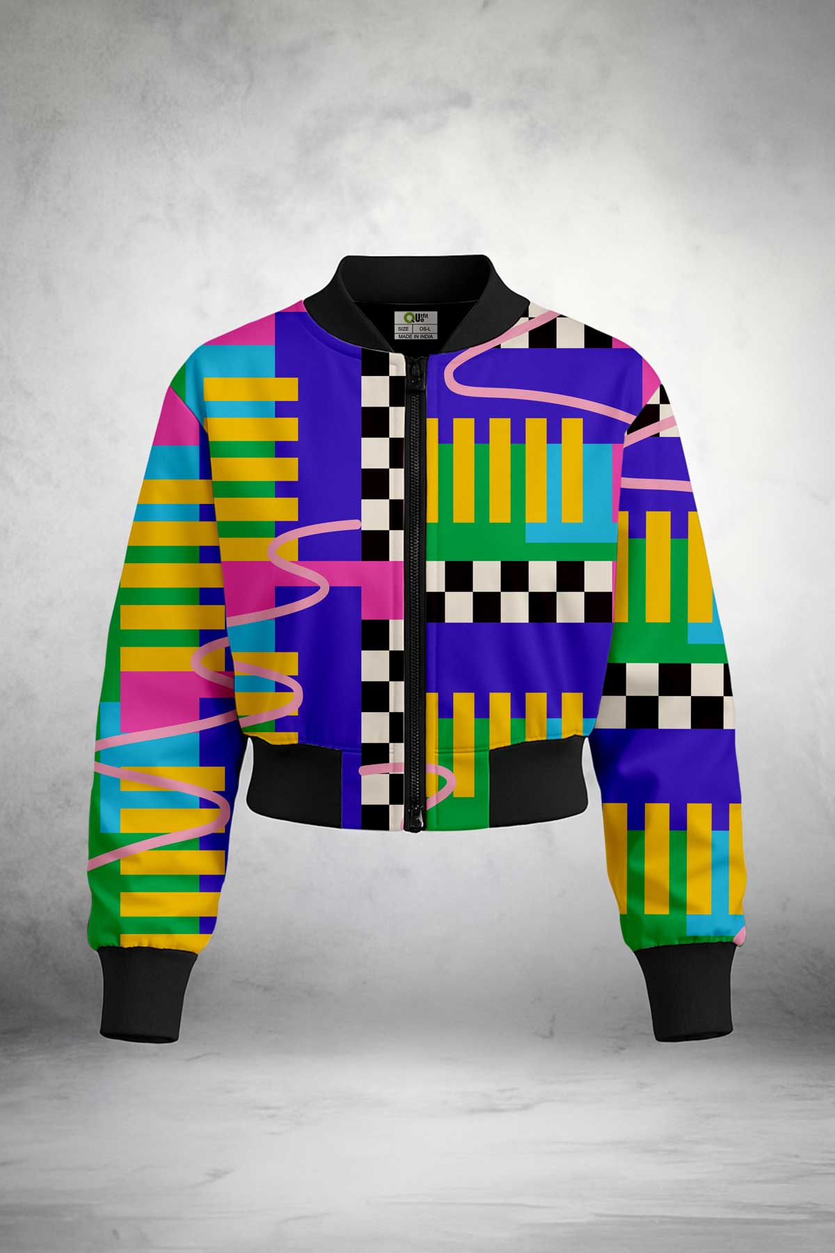 The Memphis Crop Jacket Print it up