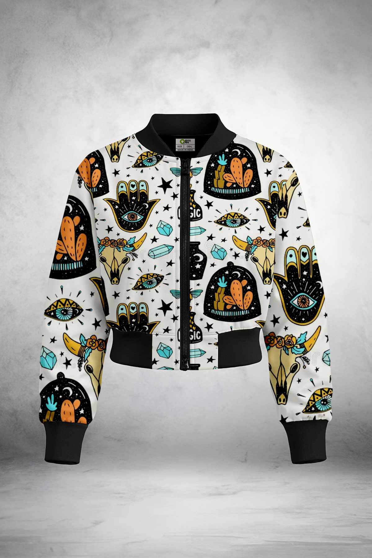 Mystic Sight Bomber Jacket Print it up