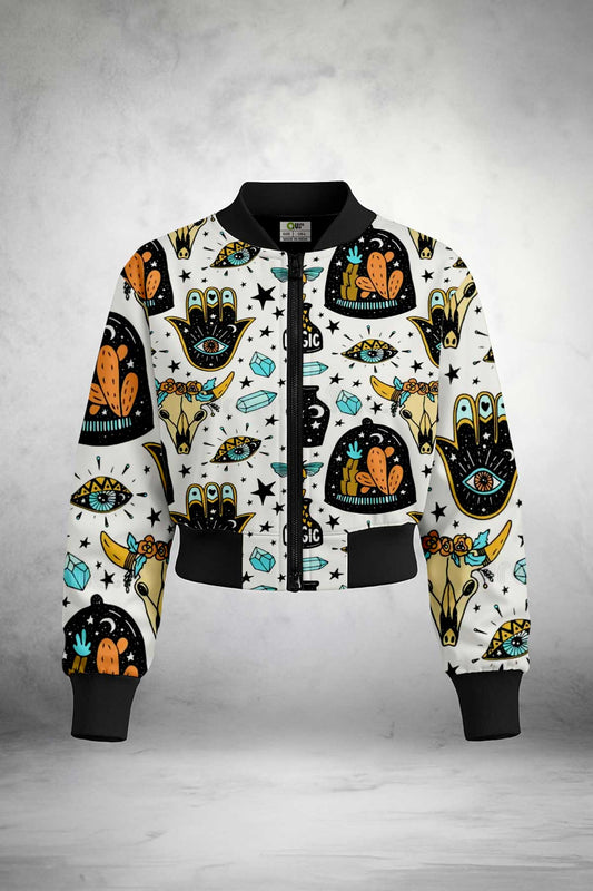 Mystic Sight Bomber Jacket Print it up