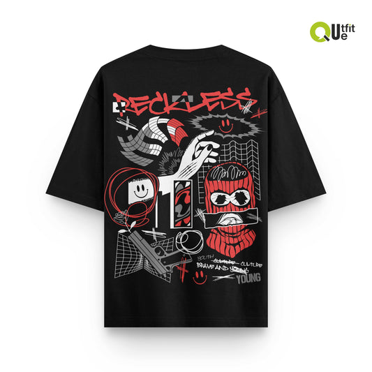 Reckless - Oversized T-Shirt - Print it up