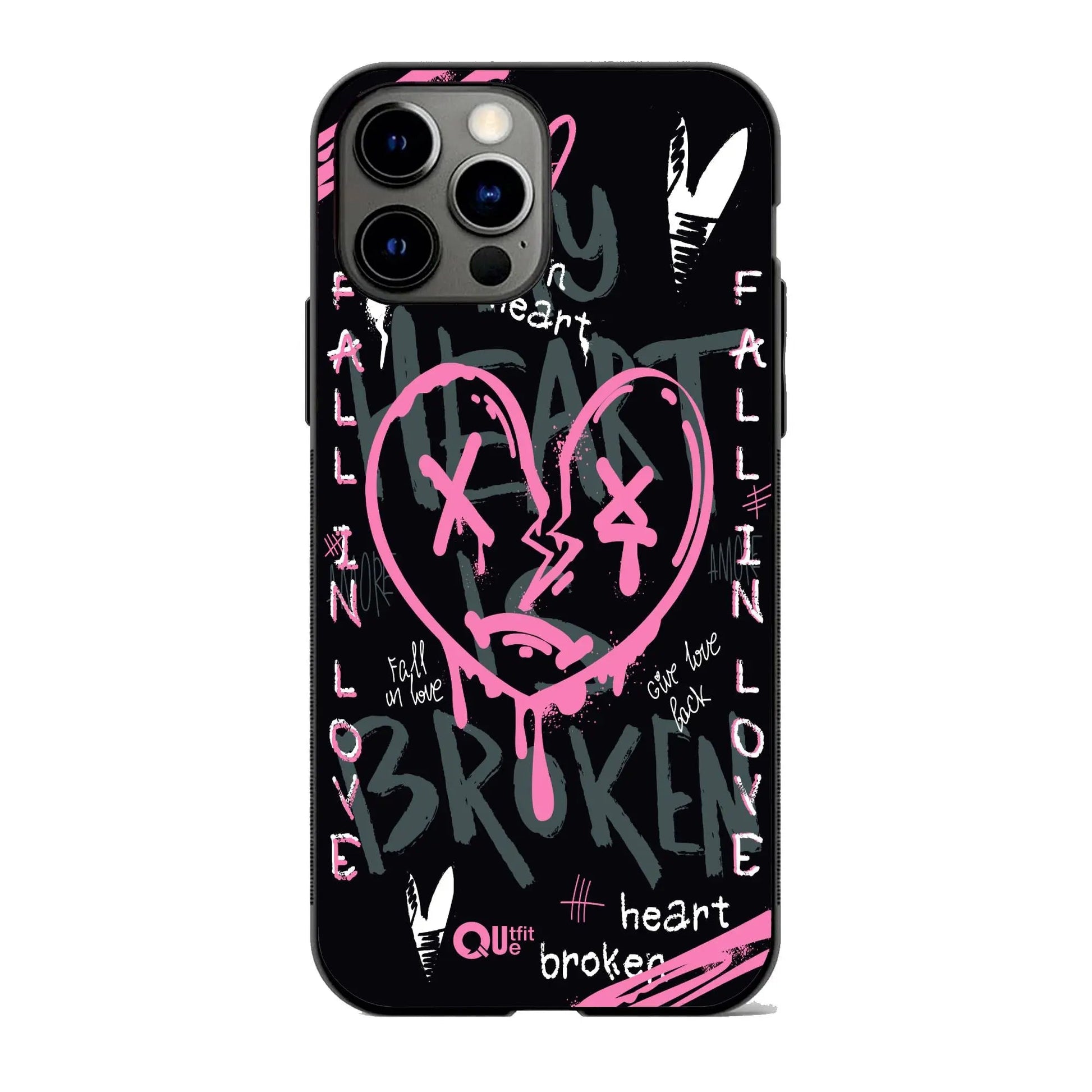 Fall In Love Metal TPU hybrid Protection Case - Print it upPhone case