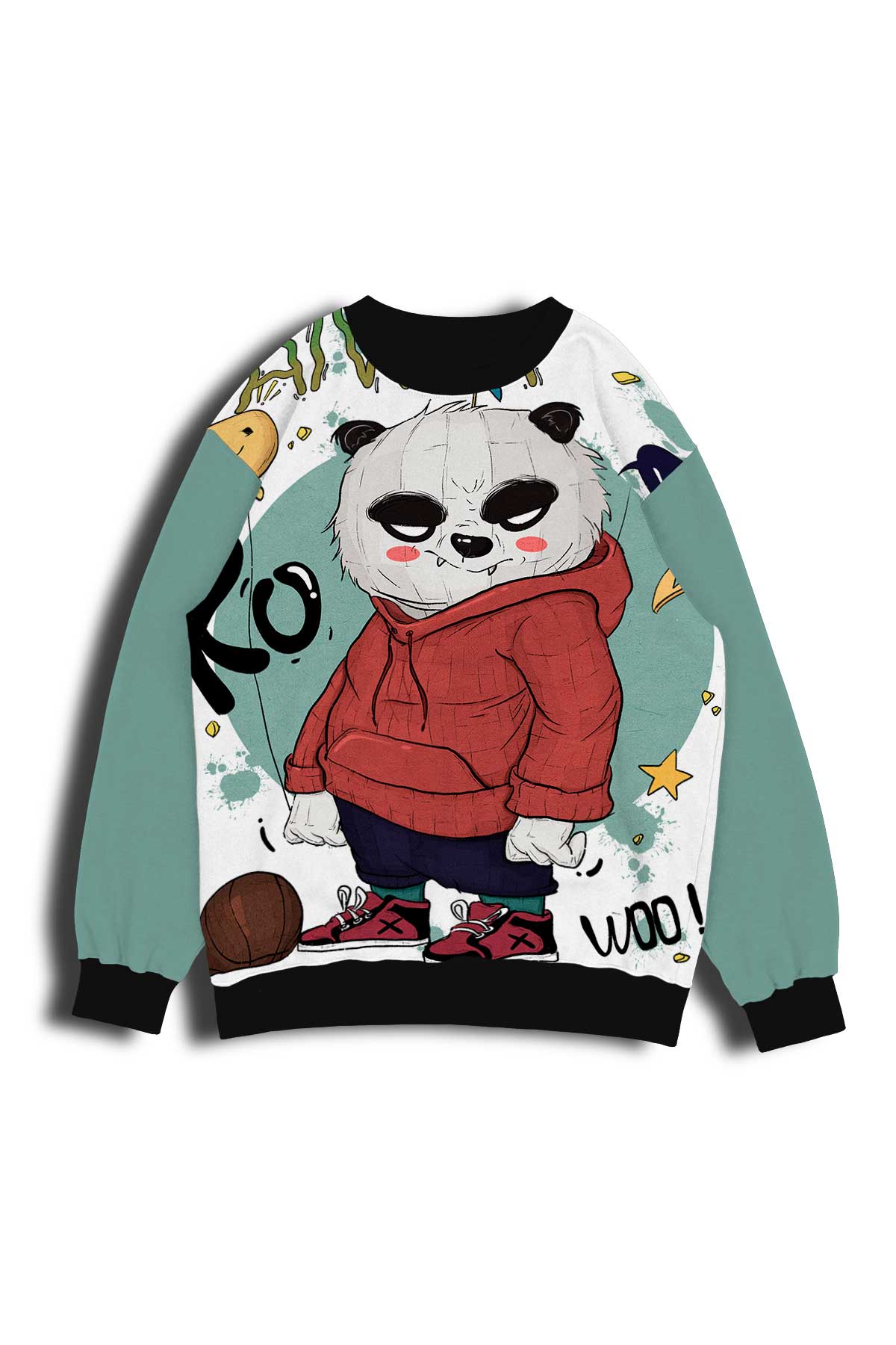 Street Panda Cool Sweatshirt outfitque