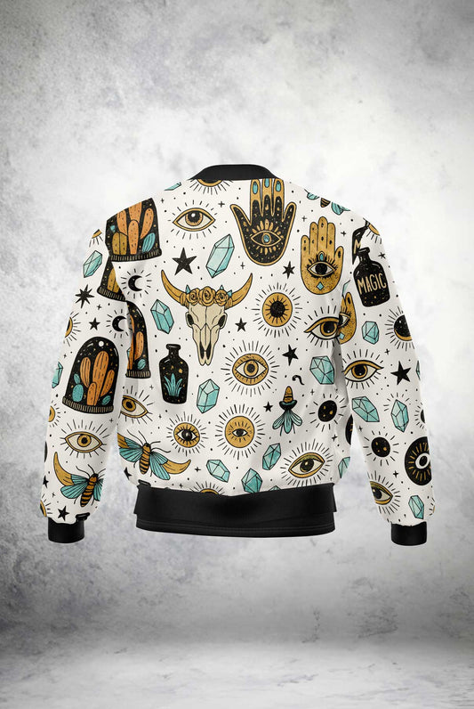Mystic Sight Bomber Jacket Print it up