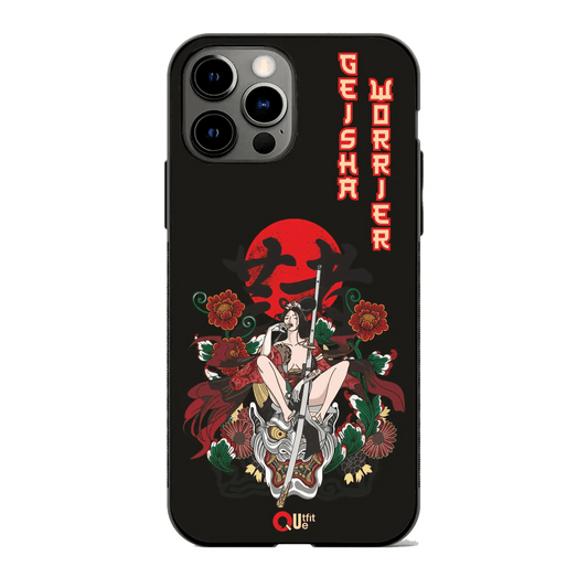 Geisha Black Metal TPU hybrid Protection Case - Print it upPhone case