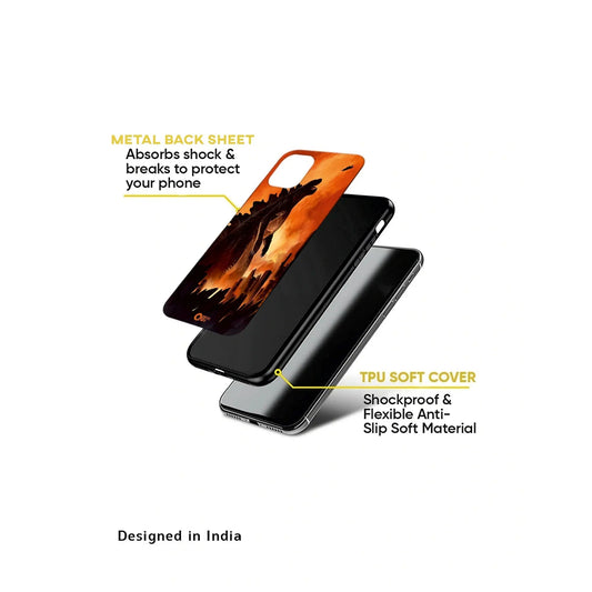 Godzilla Metal TPU hybrid Protection Case - Print it upPhone case