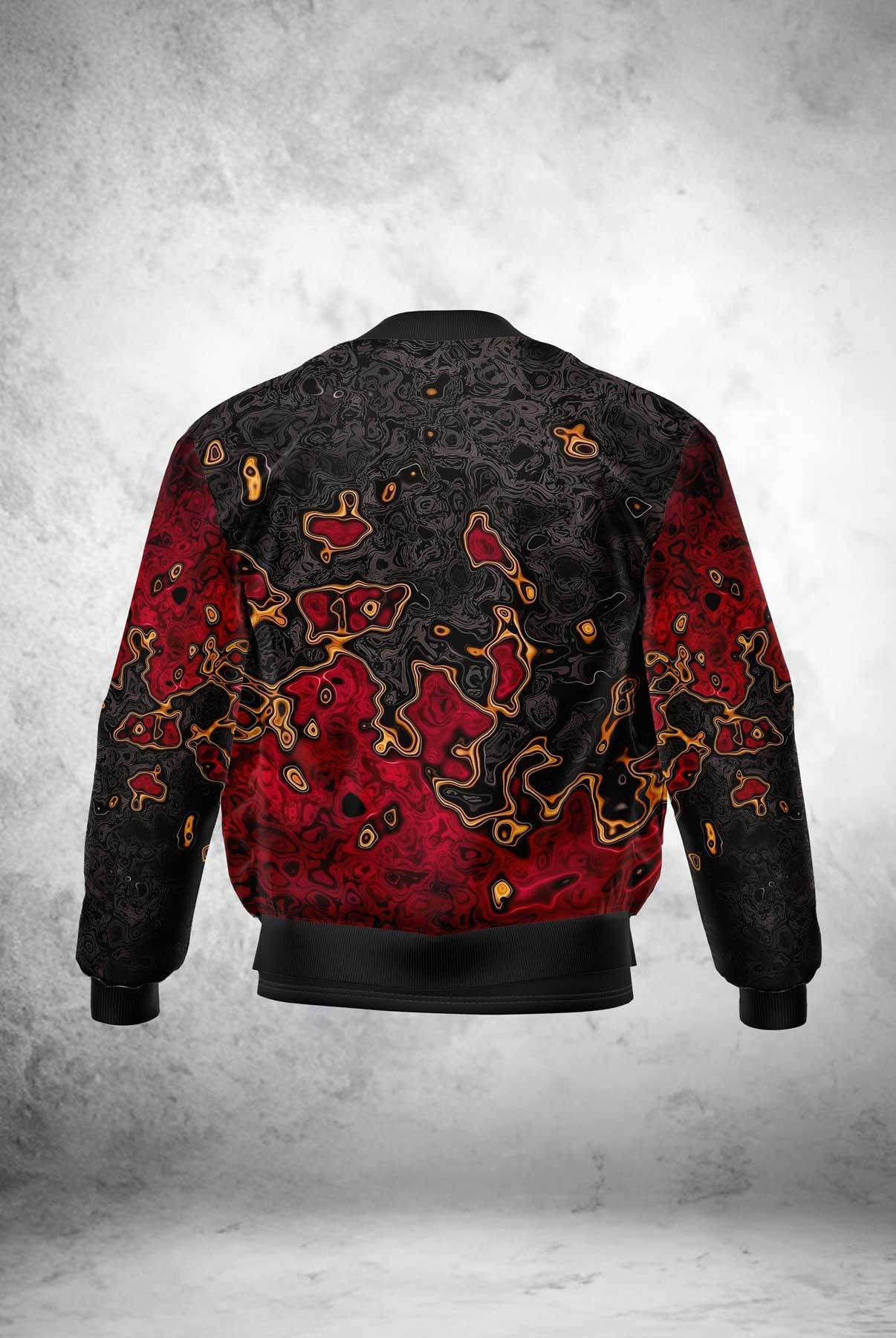 Inferno Pulse Bomber Jacket - Print it upjacket