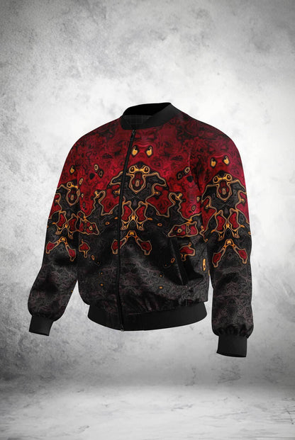 Inferno Pulse Bomber Jacket - Print it upjacket
