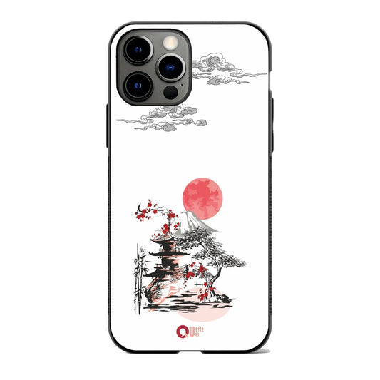 Japanese Mountain Metal TPU hybrid Protection Case - Print it upPhone case