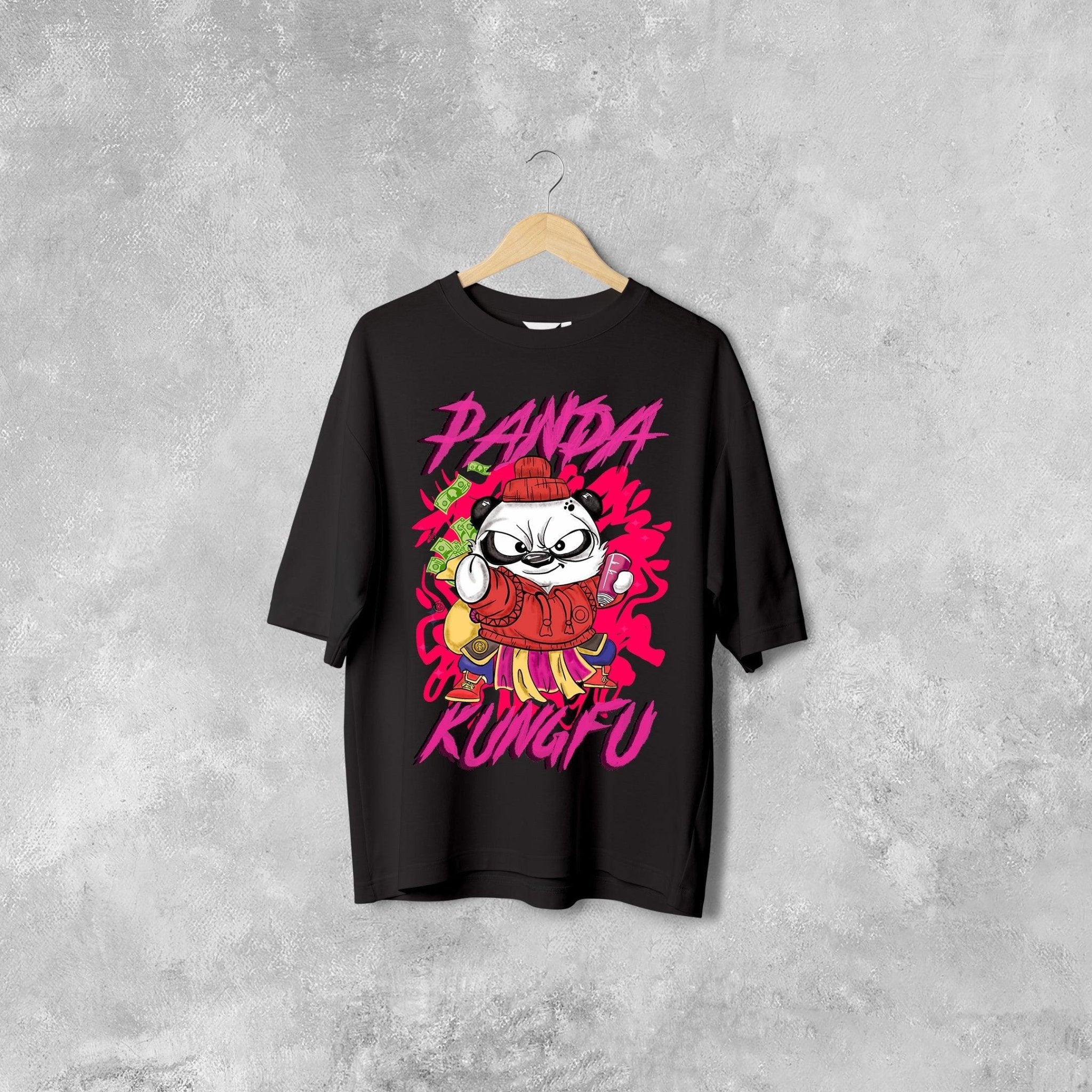 Kungfu Panda - Oversized T - Shirt - outfitque