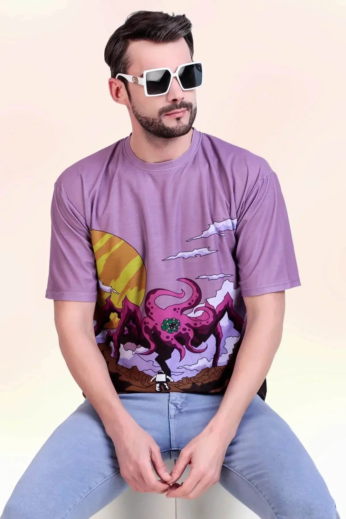 Nebula Nemesis Oversized Tee - Print it upprinted oversized
