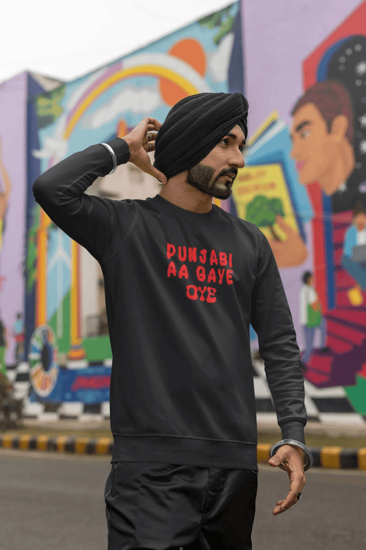Punjabi Aa Gaye Oye Dil - Luminati Tour Sweatshirt - Print it upsweatshirt