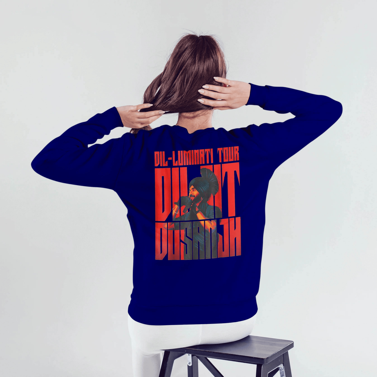 Punjabi Aa Gaye Oye Dil - Luminati Tour Sweatshirt - Print it upsweatshirt