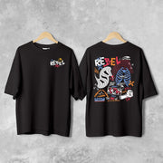 Rebel - Oversized T - Shirt - outfitque