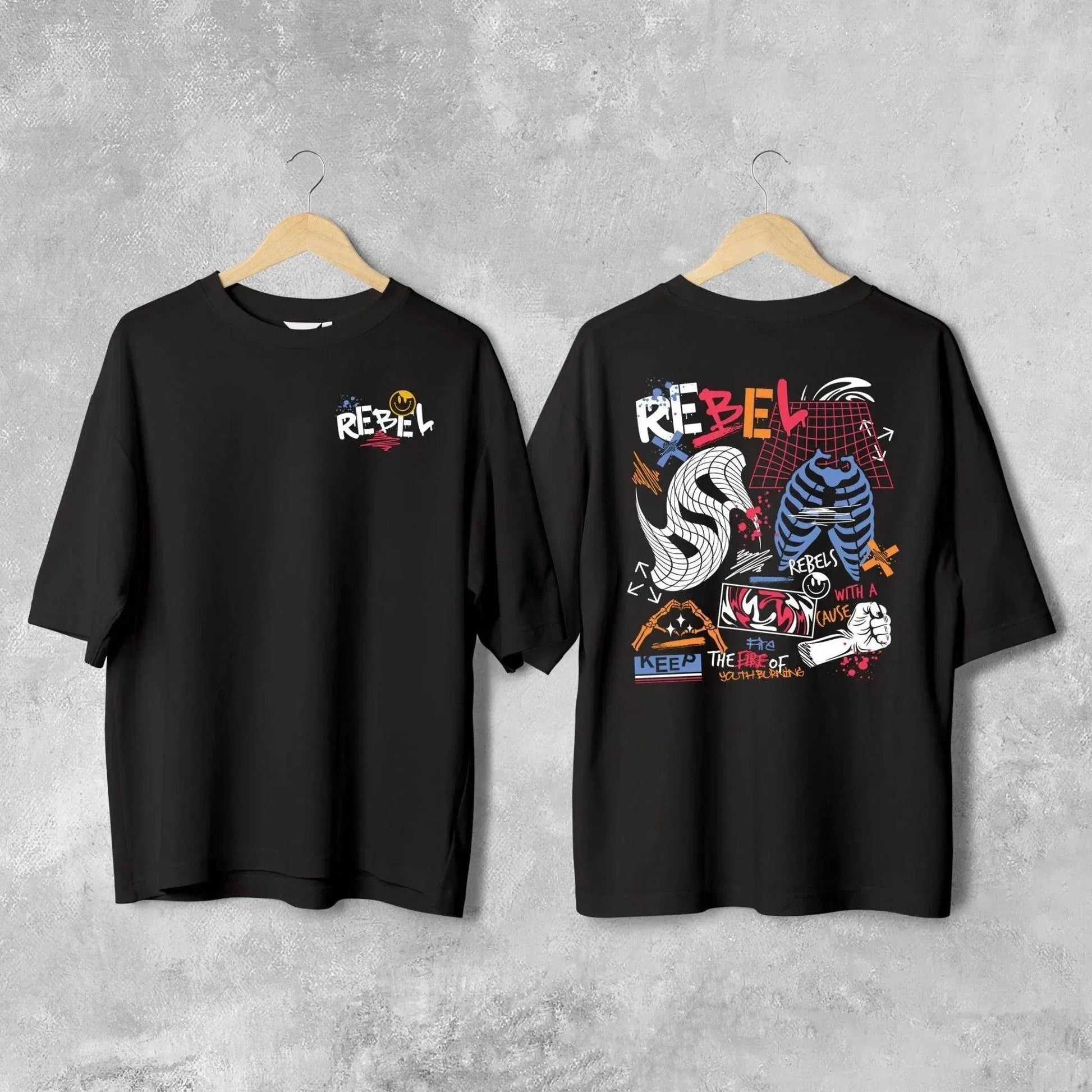 Rebel - Oversized T-Shirt - Print it up