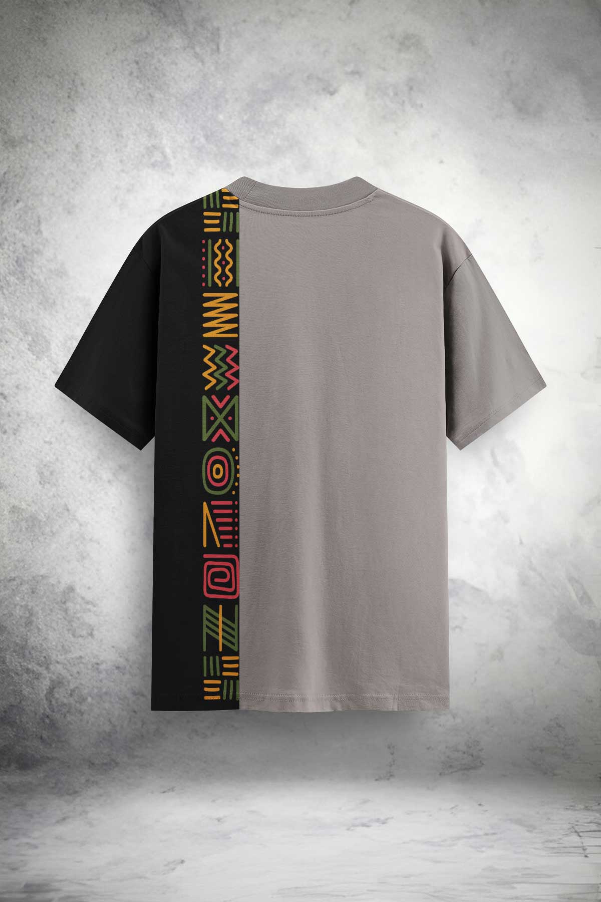 Tribal Circuit Split Tee - Print it upPrinted Tshirt