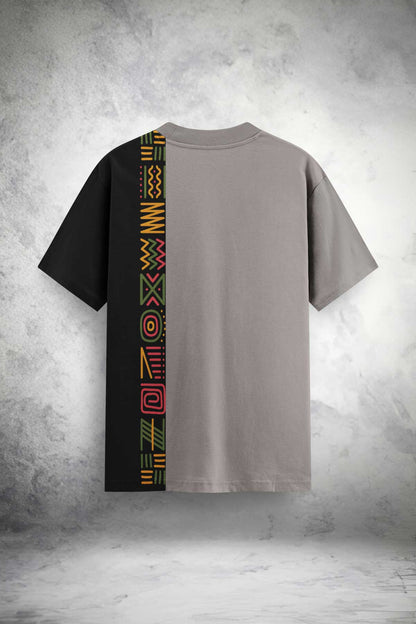 Tribal Circuit Split Tee - Print it upPrinted Tshirt