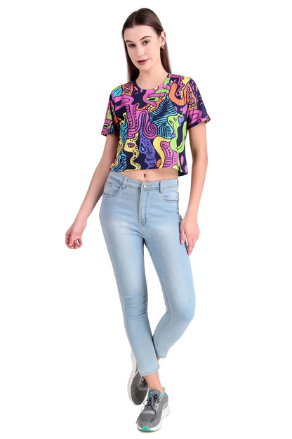 Vibe Drip Crop Top - Print it upCROP TOP