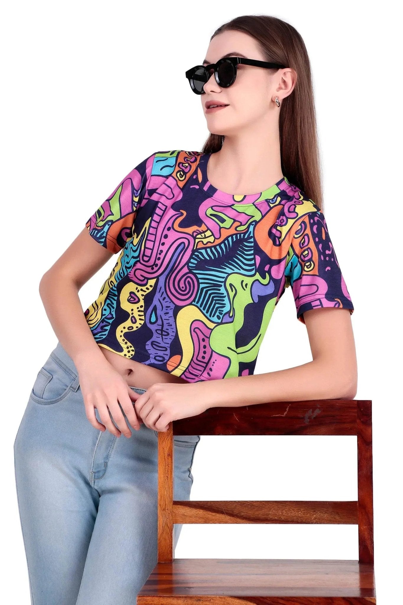 Vibe Drip Crop Top - Print it upCROP TOP